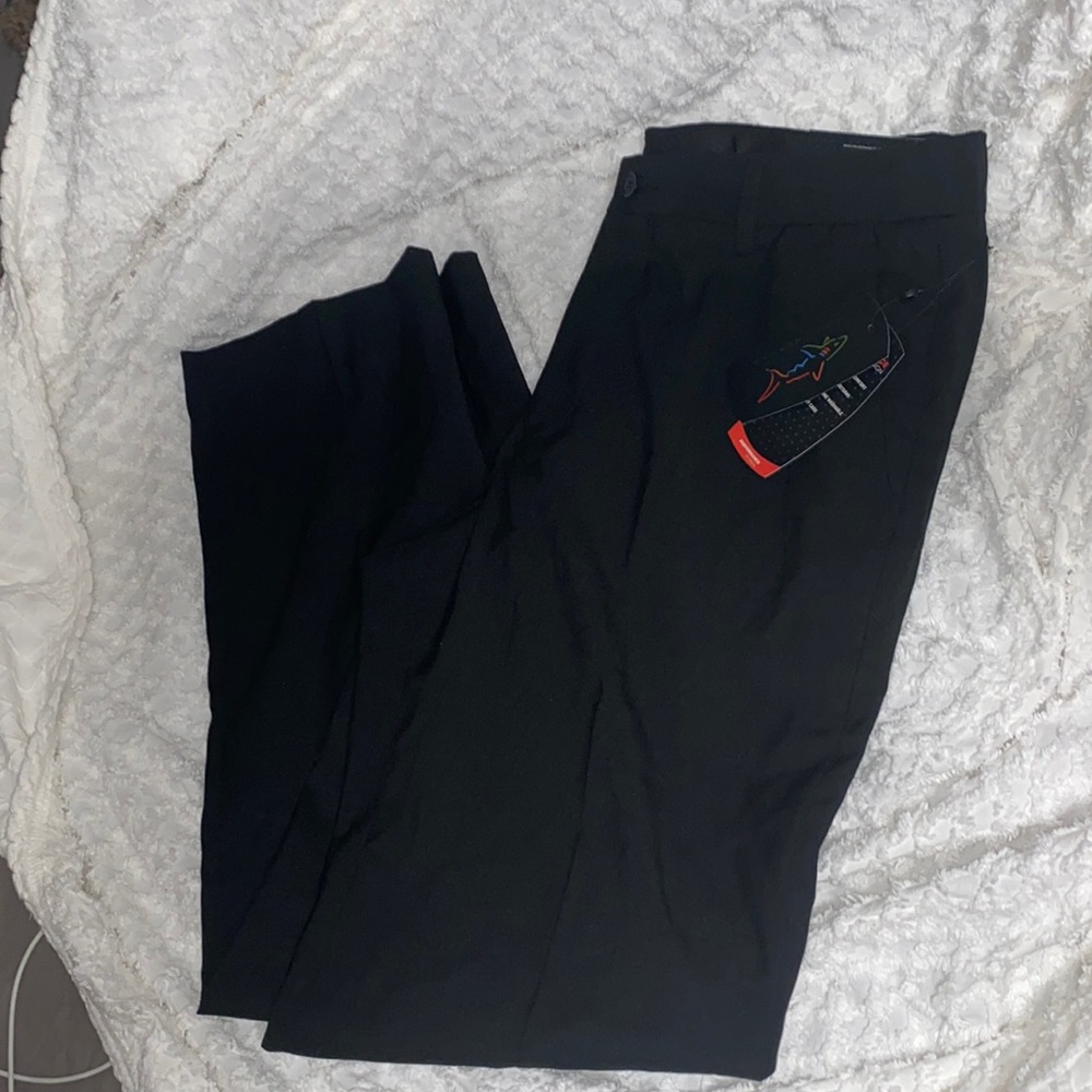 NWT Greg Norman Performance by Design black pants